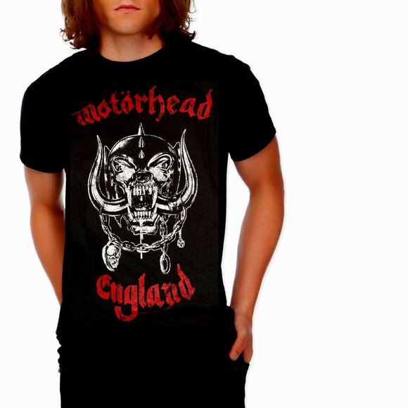 Motorhead War Pig Red Logo metal rock Official cotton T-Shirt L NWT - Picture 1 of 2